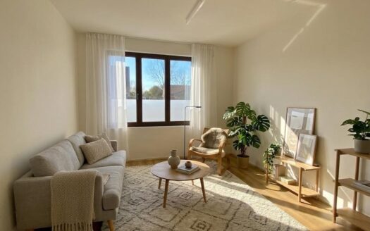 Omschrijving Lichtrijke, energiezuinige woning met 3 slaapkamers en tuin te Kampenhout – ref.: 4531