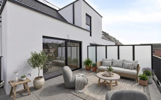 Nieuwbouw duplex-appartement met 2 slaapkamers en ruim terras gelegen te Opwijk – ref.: 4585