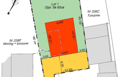 Villagrond voor ééngezinswoning te Steenokkerzeel – ref.: 4500