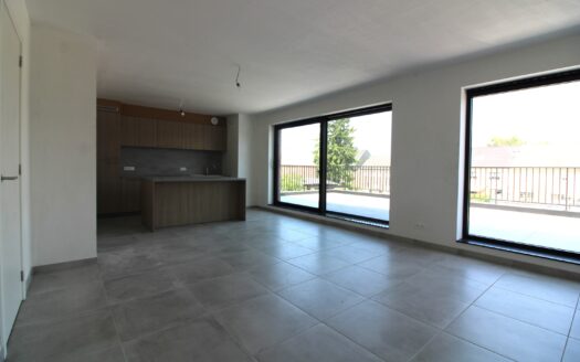 Nieuwbouwappartement met 2 slaapkamers, ondergrondse autostaanplaats en groot terras te Opwijk – ref.: 4033