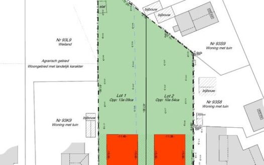 2 percelen bouwgronden voor open bebouwing te Kampenhout – ref.: 4443